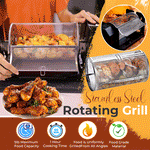 Load image into Gallery viewer, Stainless Steel Rotating Grill
