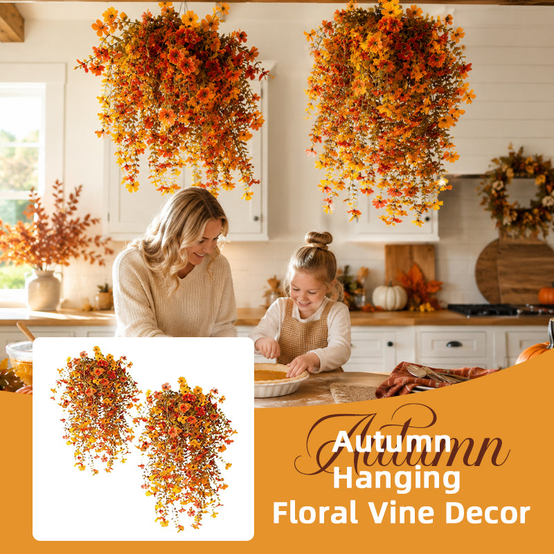 Autumn Hanging Flower Garland
