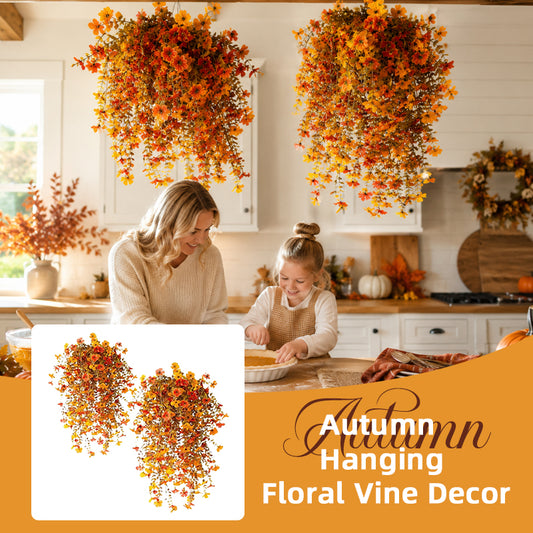Autumn Hanging Flower Garland