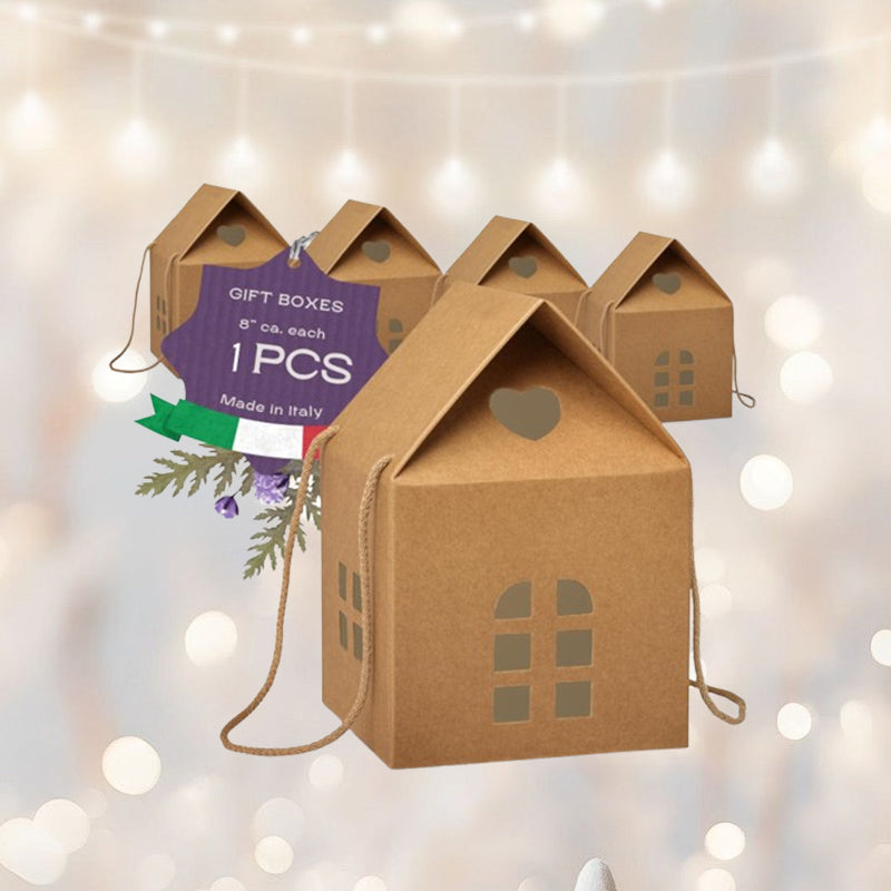 Christmas Wonderland Cottage Gift Box