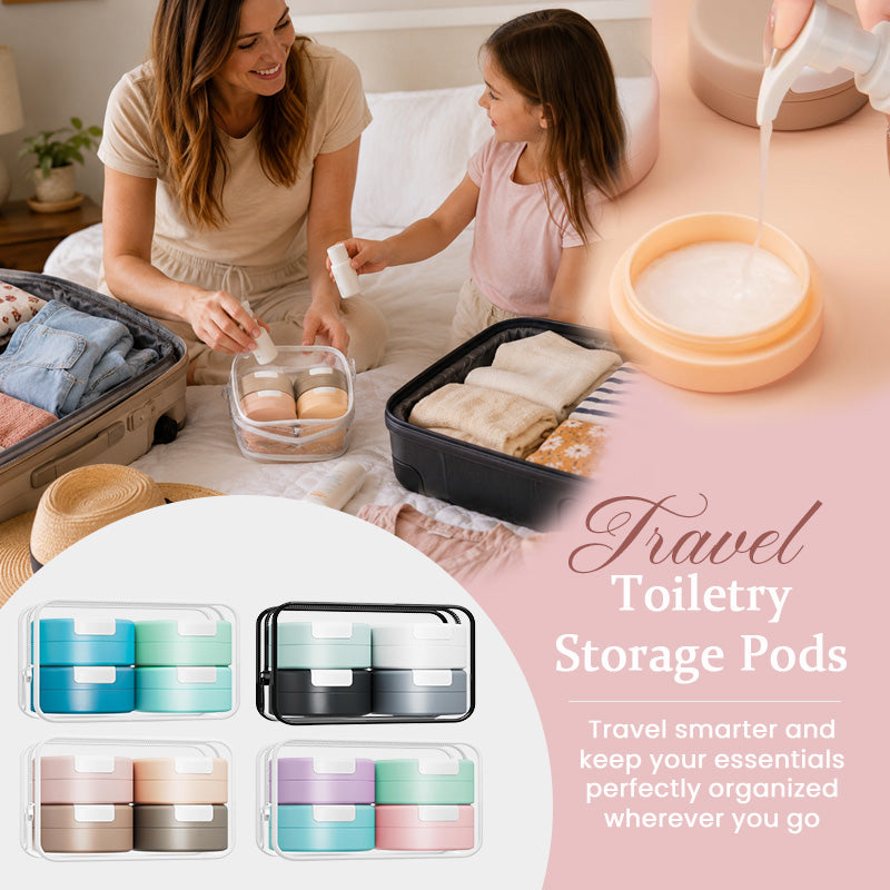 ✈️ Travel Toiletry Storage Pods
