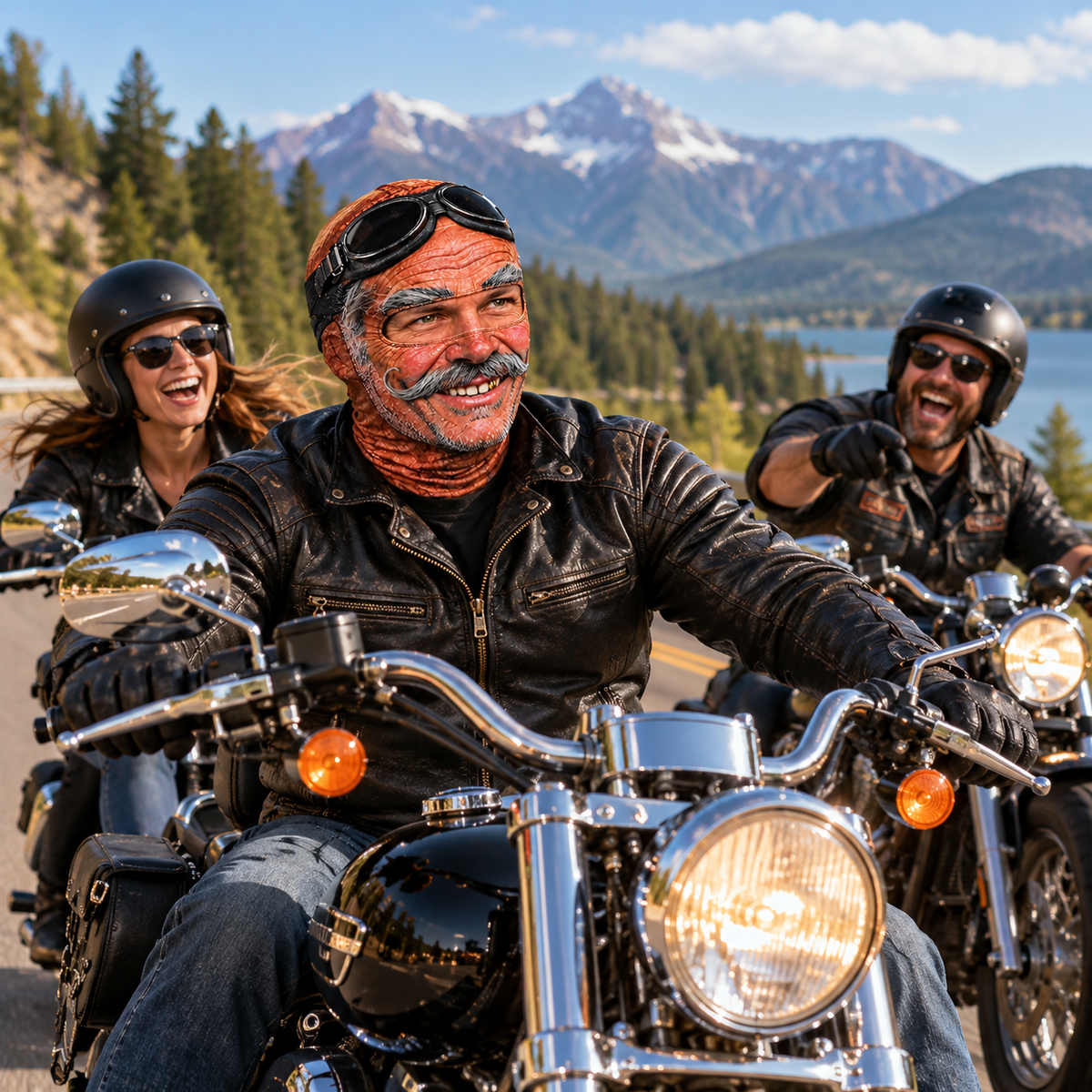 Quirky Cold-Weather Motorcycle Balaclava
