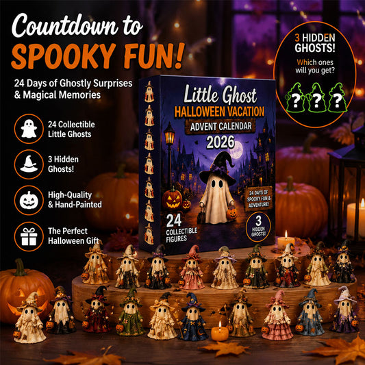 Little Ghost Halloween Vacation Advent Calendar 2026