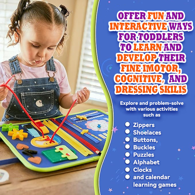 Fun and Kids Felt Learning Board