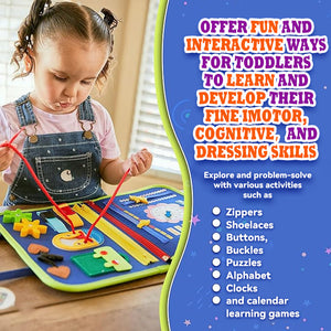 Fun and Kids Felt Learning Board