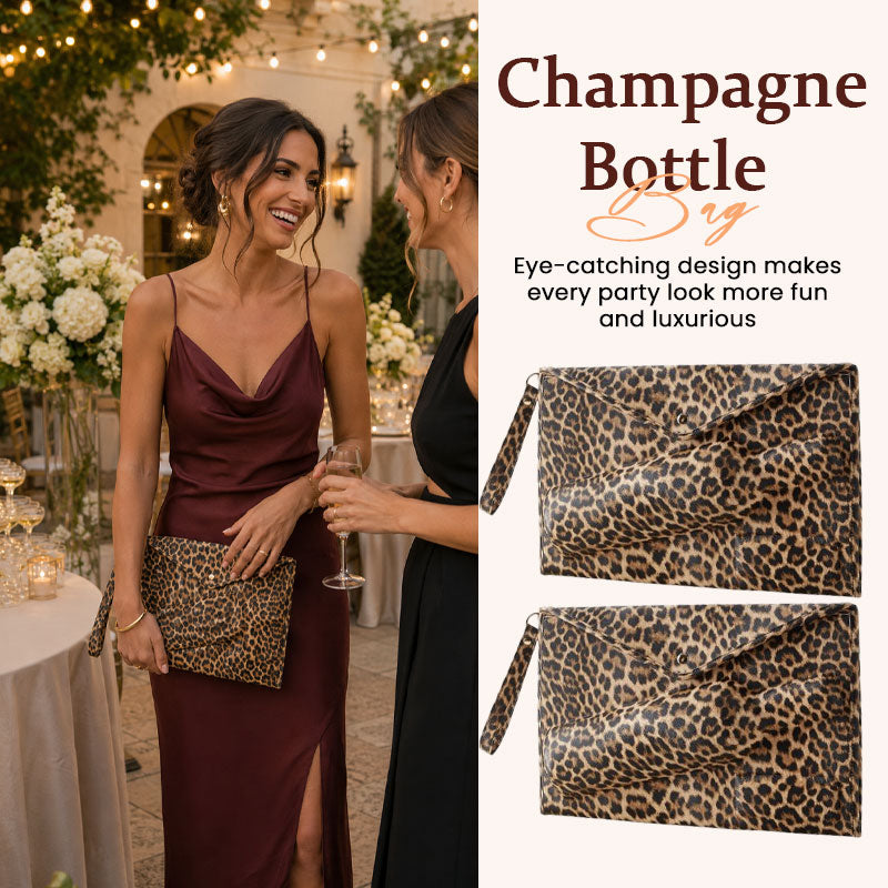 🍾 Champagne Bottle Clutch Bag