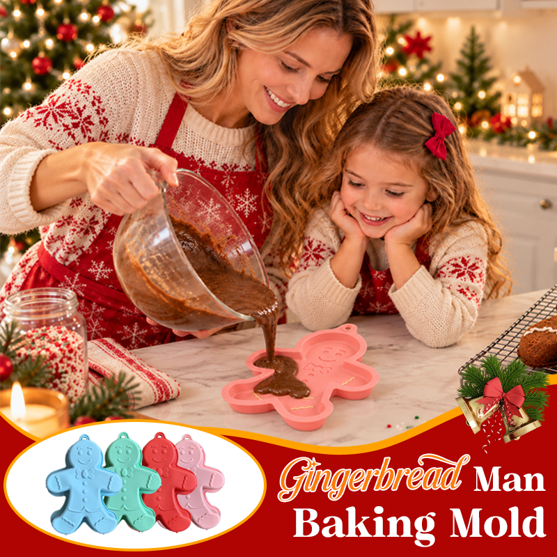 Gingerbread Man Baking Mold
