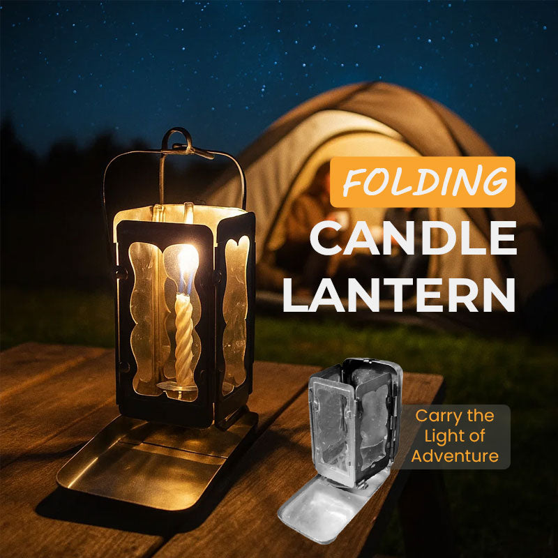The Wanderlight Folding Candle Lantern – Carry the Light of Adventure