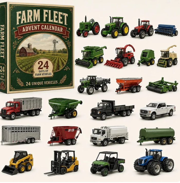 🚜 24 Days of Farm Adventures – Farm Vehicle Advent Calendar