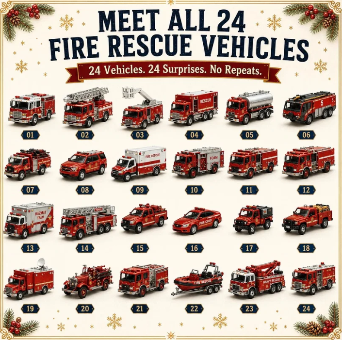 🚜 24 Days of Farm Adventures – Farm Vehicle Advent Calendar