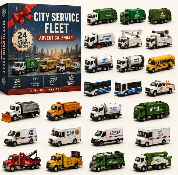 🚜 24 Days of Farm Adventures – Farm Vehicle Advent Calendar