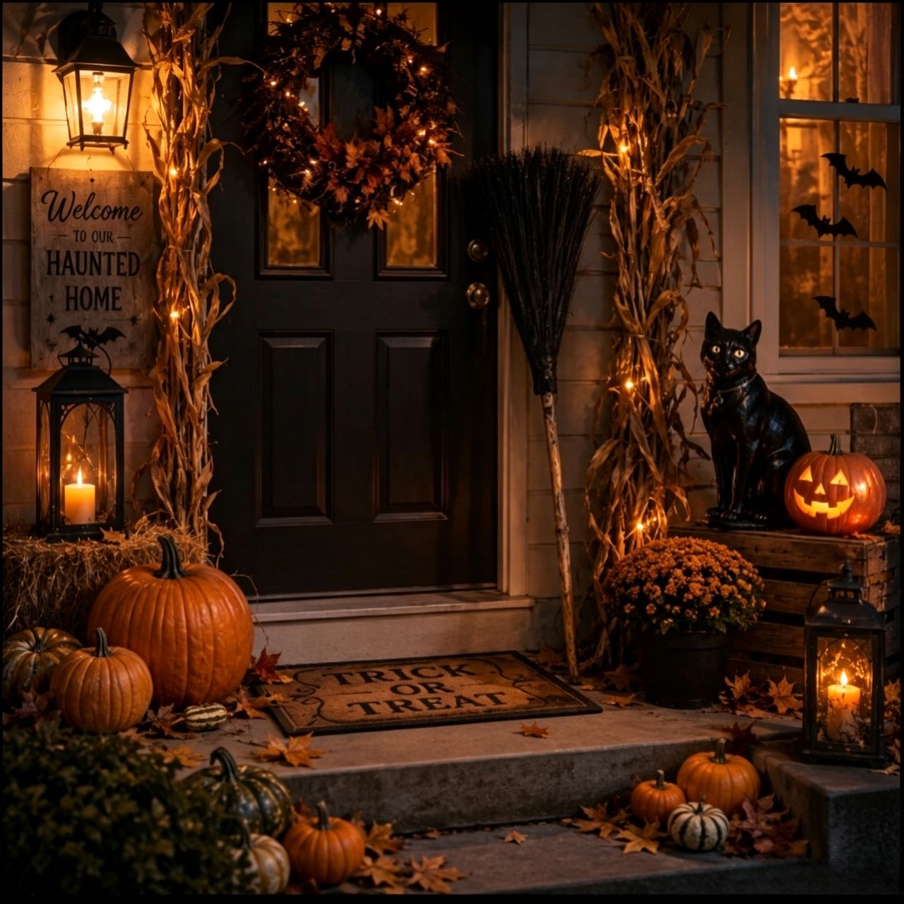 Witch's Enchanted Broom – Halloween Cosplay & Magical Decor Prop 🧙🎃🧹✨