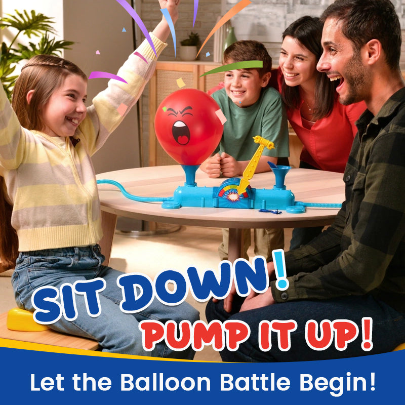 Sit Inflate Pop! — Hilarious Balloon Battle Party Game