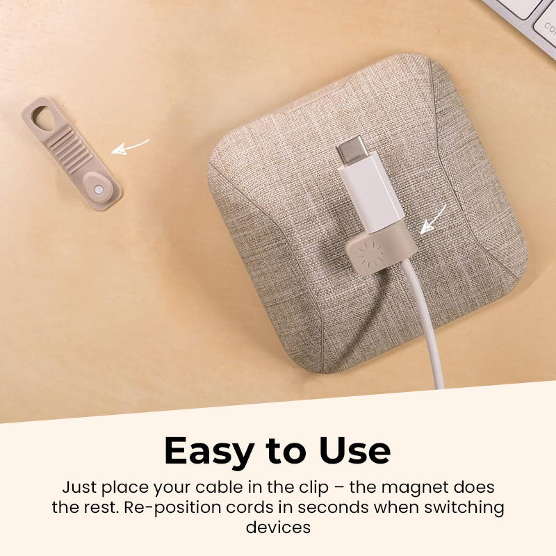 Magnetic Cable Organizer Clip