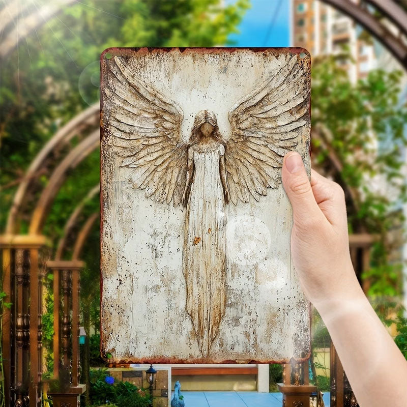 Guardian Angel Vintage Wall Art