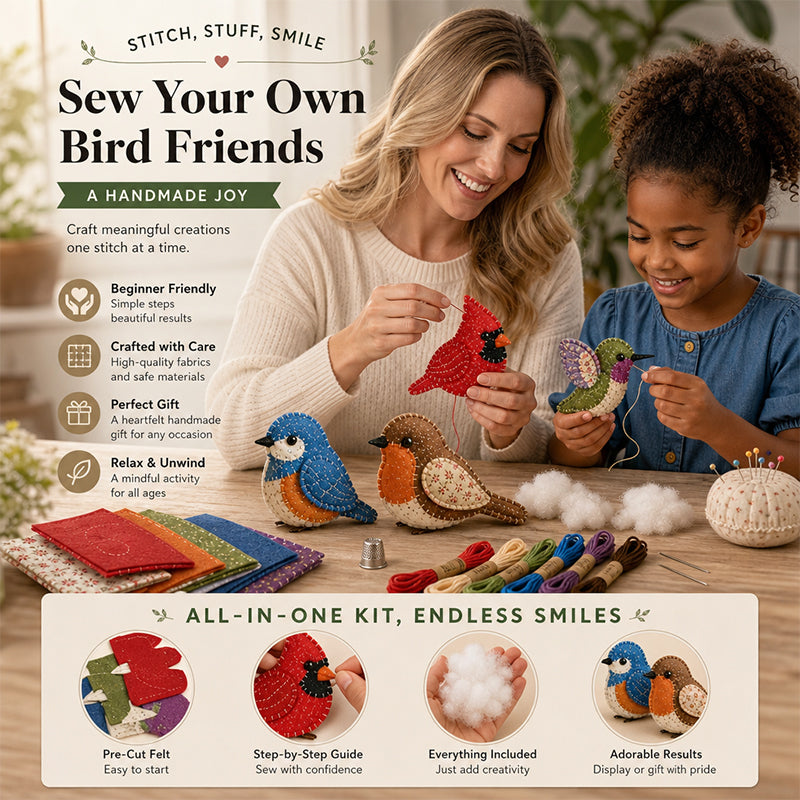 DIY Fabric Animal Craft Kit – Creative Handmade Art