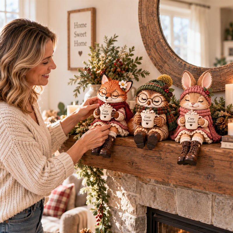 Heartwarming Christmas Animal Companion Ornaments