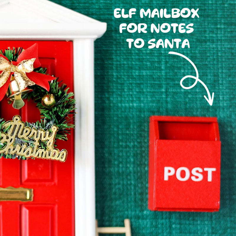 🎅 The Magic Elf Door Christmas Scene Kit