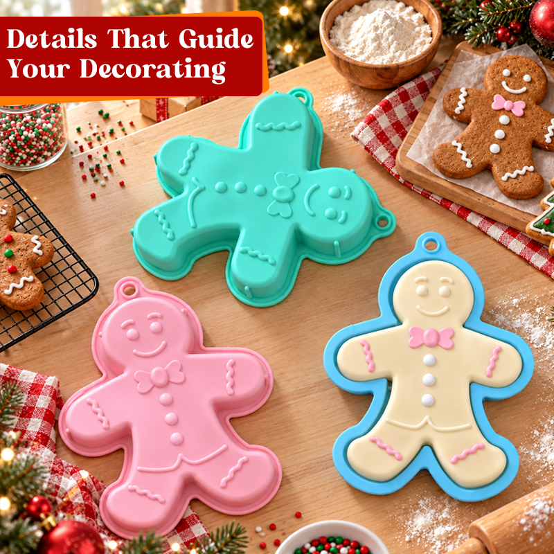 Gingerbread Man Baking Mold