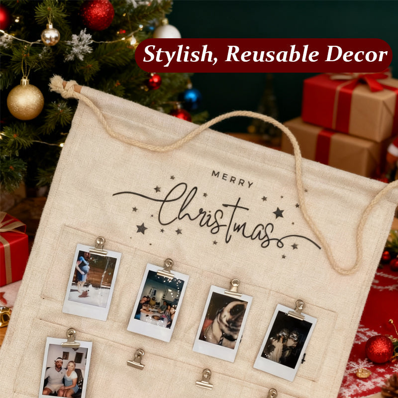 🎄 Christmas Countdown Photo Board