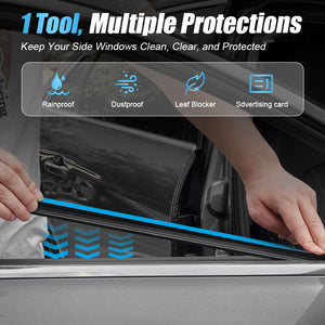 🚗 All-Weather Side Window Wiper for Cars