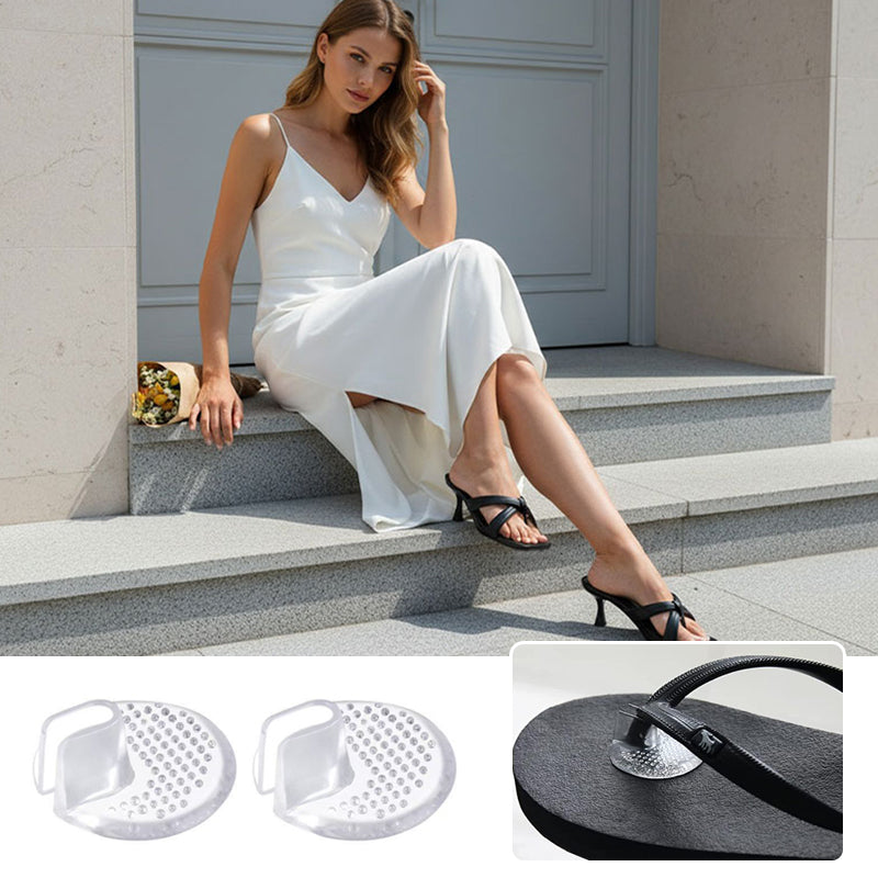 Invisible Anti-Chafing Toe Guards for Sandals | Clear Non-Slip Toe Protectors & Pain Relief Pads