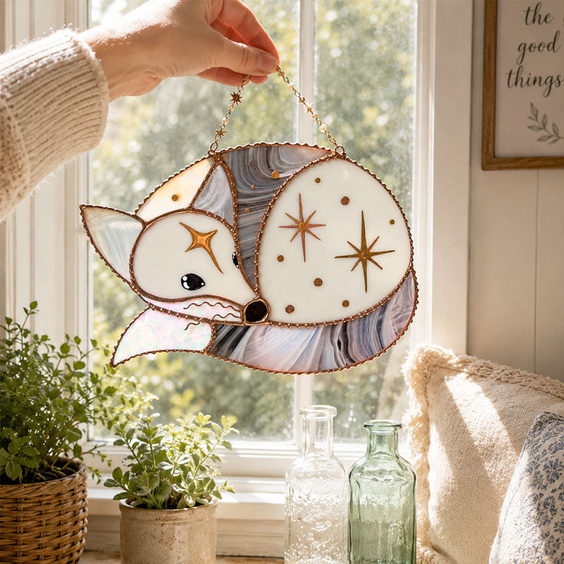 Enchanted Fairy Mouse & Friend Suncatcher