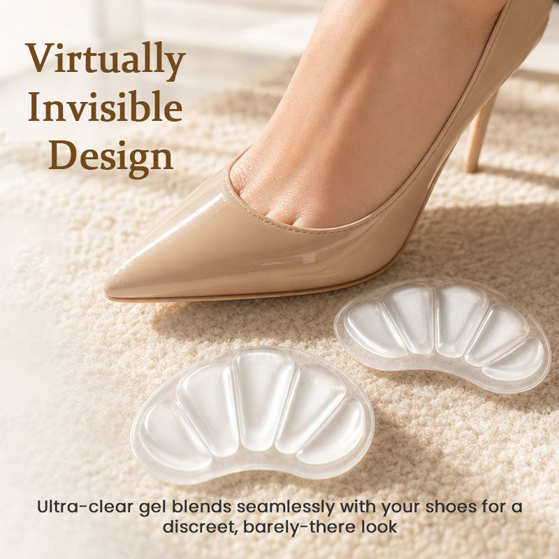 Upgraded Invisible Gel Heel Cushion Pads