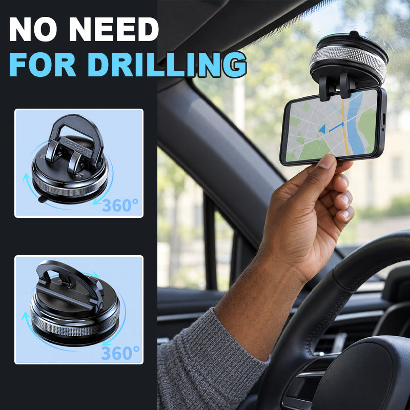 Locking Car Suction Cup Mount