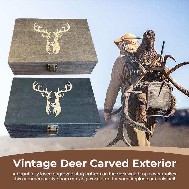 The Hunter’s Legacy Memory Box 🦌 — Preserve Every Shot and Every Story