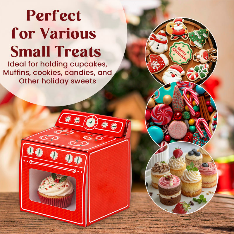 Christmas Oven-Shaped Dessert Box