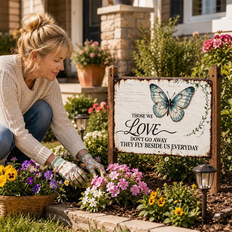 Remembrance Metal Sign