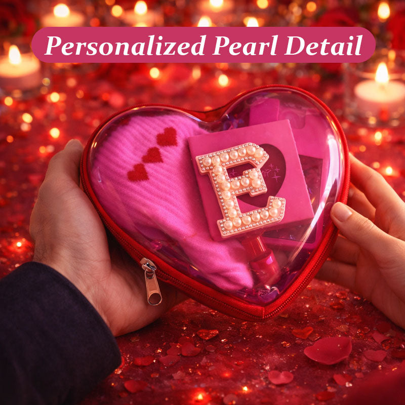 💖 The Sweetheart Case: Letter Zipper Gift Pouch