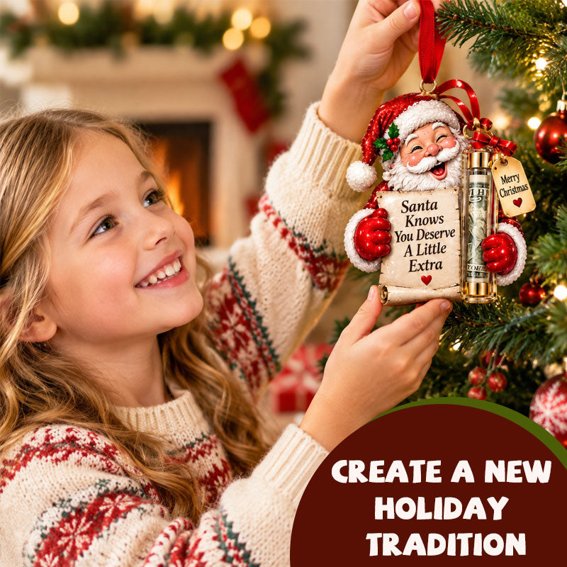 Surprise Red Envelope Christmas Tree Ornament
