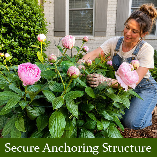 Plant Support Stakes Garden Flower Support Posts