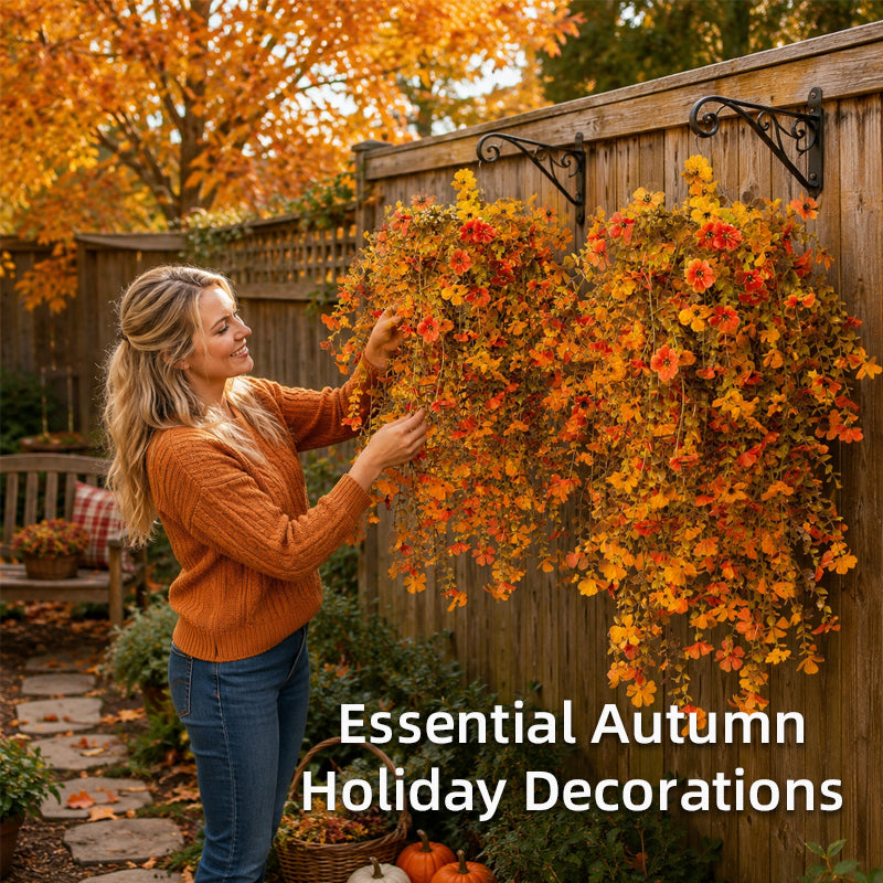 Autumn Hanging Flower Garland