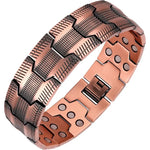 Load image into Gallery viewer, Pure Copper Magnetic Bracelet – Relieve Pain &amp; Boost Circulation
