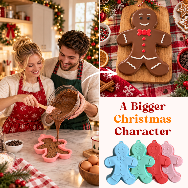 Gingerbread Man Baking Mold