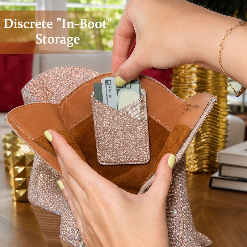 Cowboy Boot Card Holder