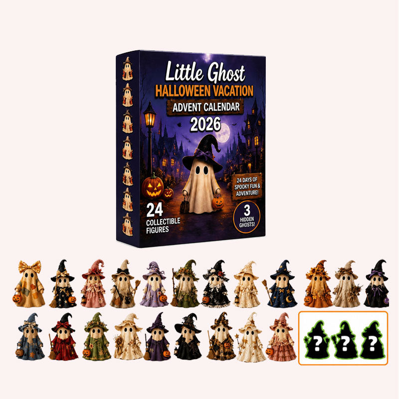 Little Ghost Halloween Vacation Advent Calendar 2026