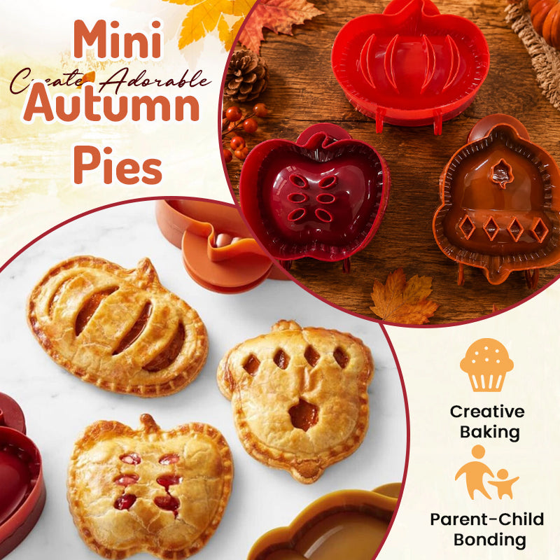 🍎 Autumn Pie Mould Set – Create Cozy Homemade Fall Treats
