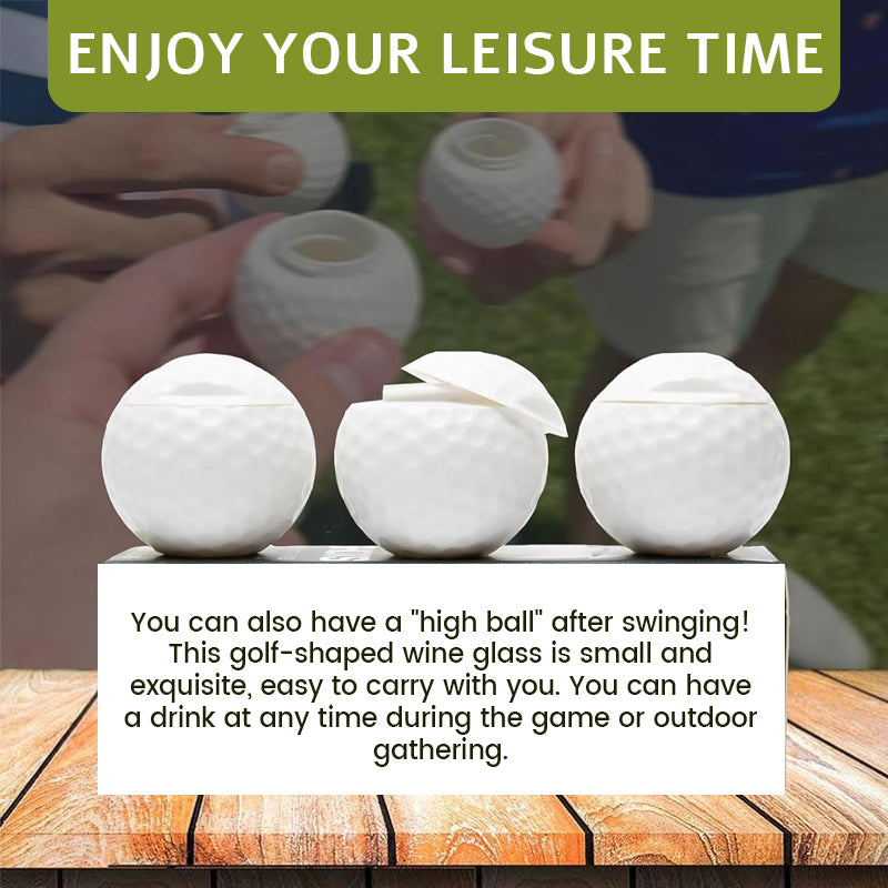 Creative Golf Ball Shaped Shot Glass