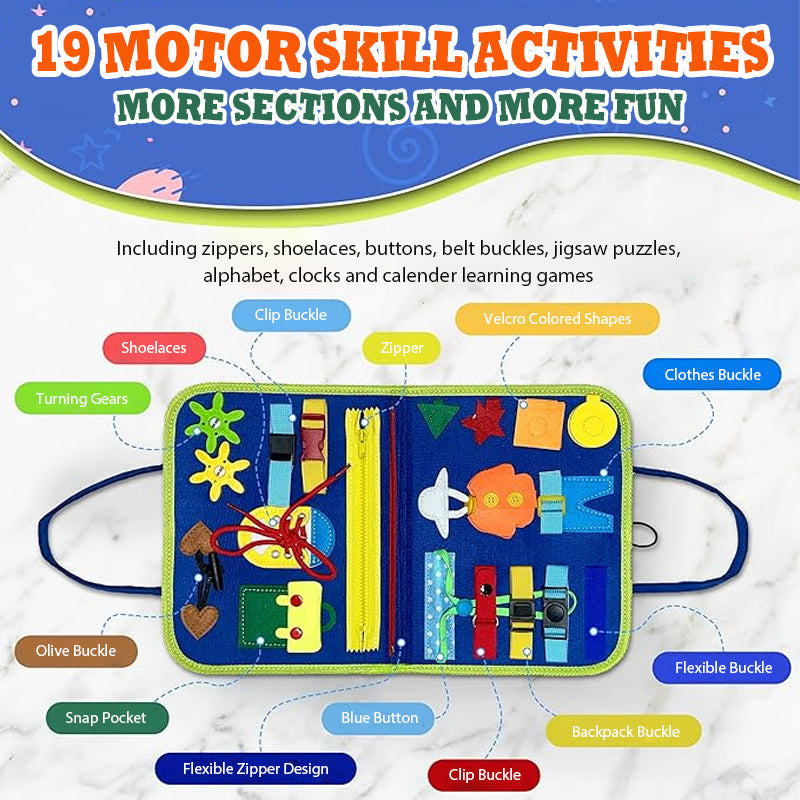 Fun and Kids Felt Learning Board
