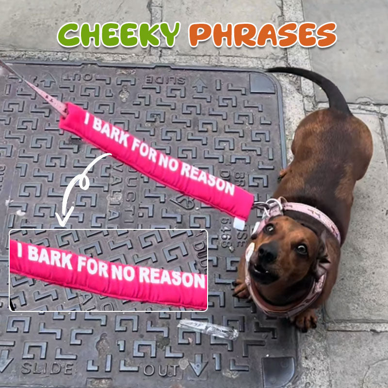 🐕 Bold Bark Lead Sleeves – Walks That Speak