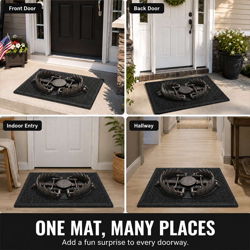 Trick Trap 3D Illusion Door Mat