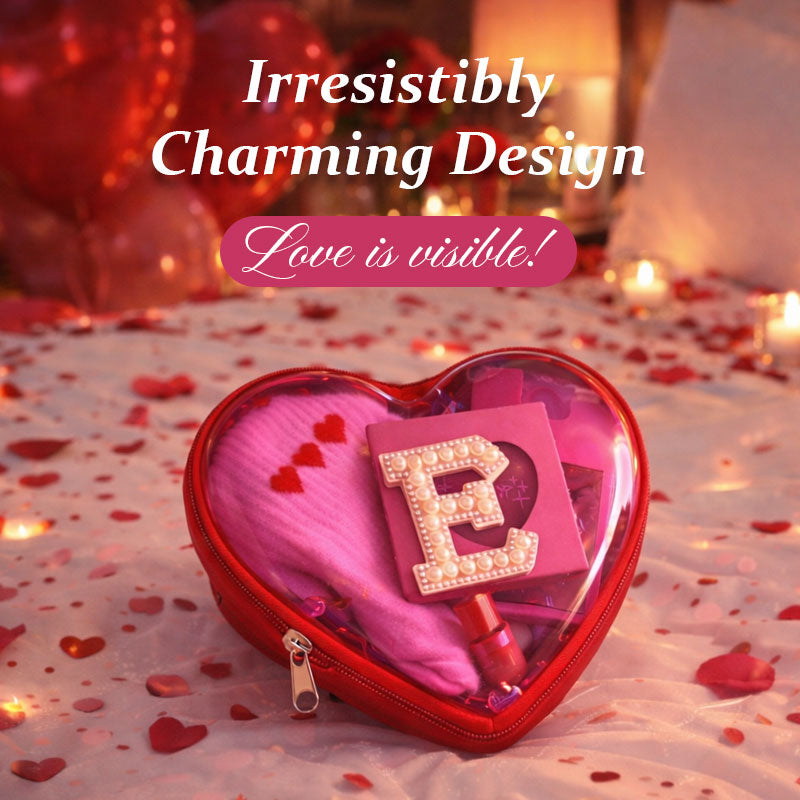 💖 The Sweetheart Case: Letter Zipper Gift Pouch