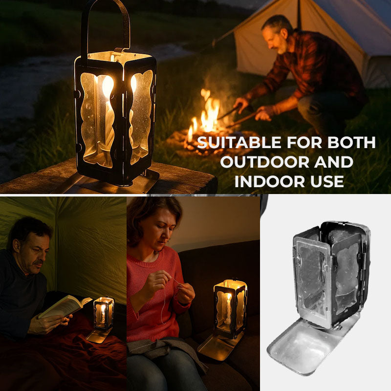 The Wanderlight Folding Candle Lantern – Carry the Light of Adventure