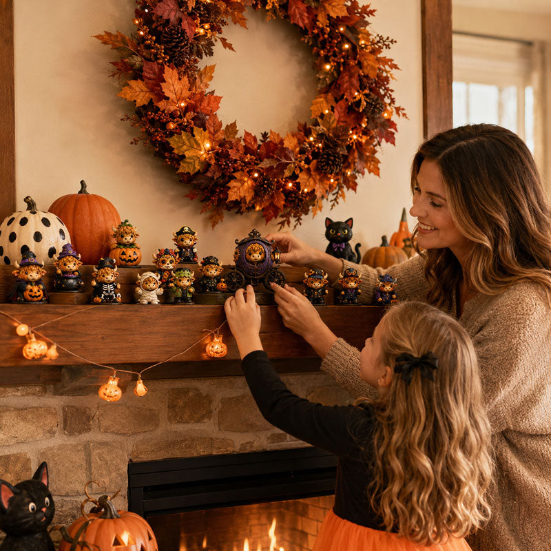 🔥We solemnly guarantee that we only sell 3D styles.🔥Highland Cow Halloween Countdown Calendar 2026