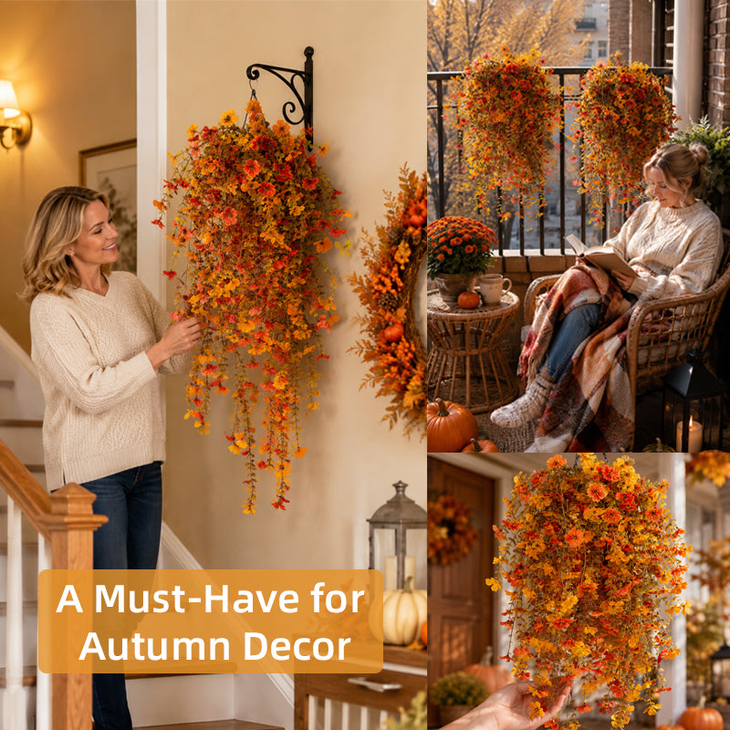 Autumn Hanging Flower Garland