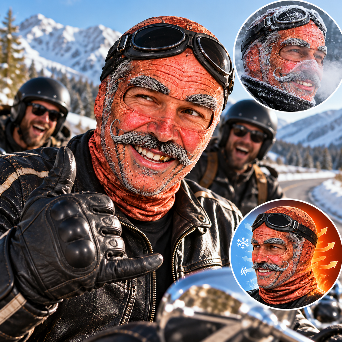 Quirky Cold-Weather Motorcycle Balaclava